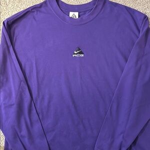 Nike ACG Men's Purple Long Sleeve Shirt